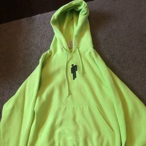 Green Billie Eilish Sweatshirt.